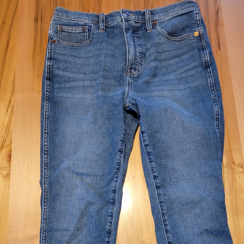 Madewell skinny crop jeans